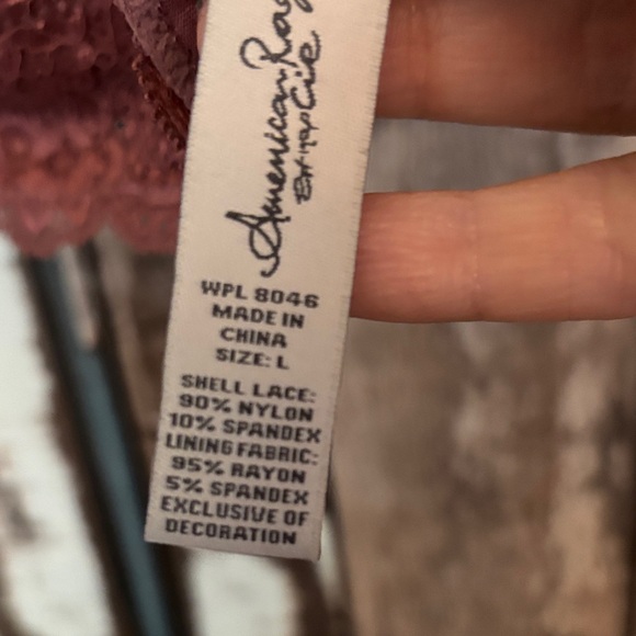 American Rag Lace Bralette in Warm Brown - Picture 5 of 5